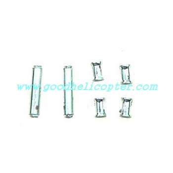 double-horse-9053/9053B helicopter parts small aluminum pipe set to support frame 4pcs
